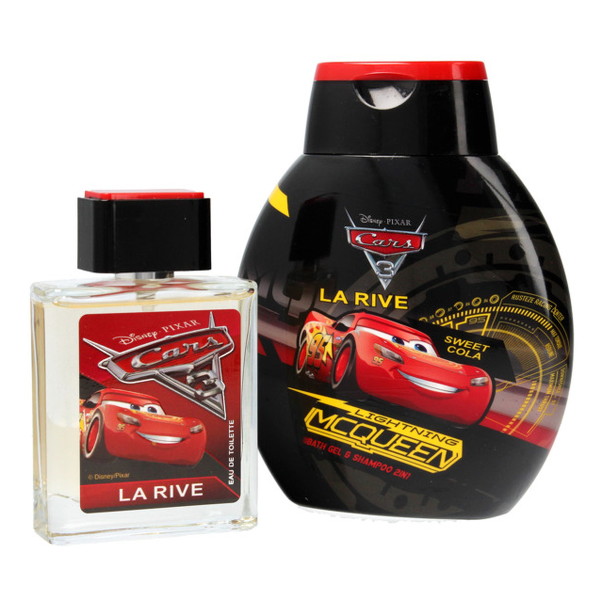 La Rive Disney Cars Zestaw (woda toaletowa 50ml+żel pod prysznic 2w1 250ml)