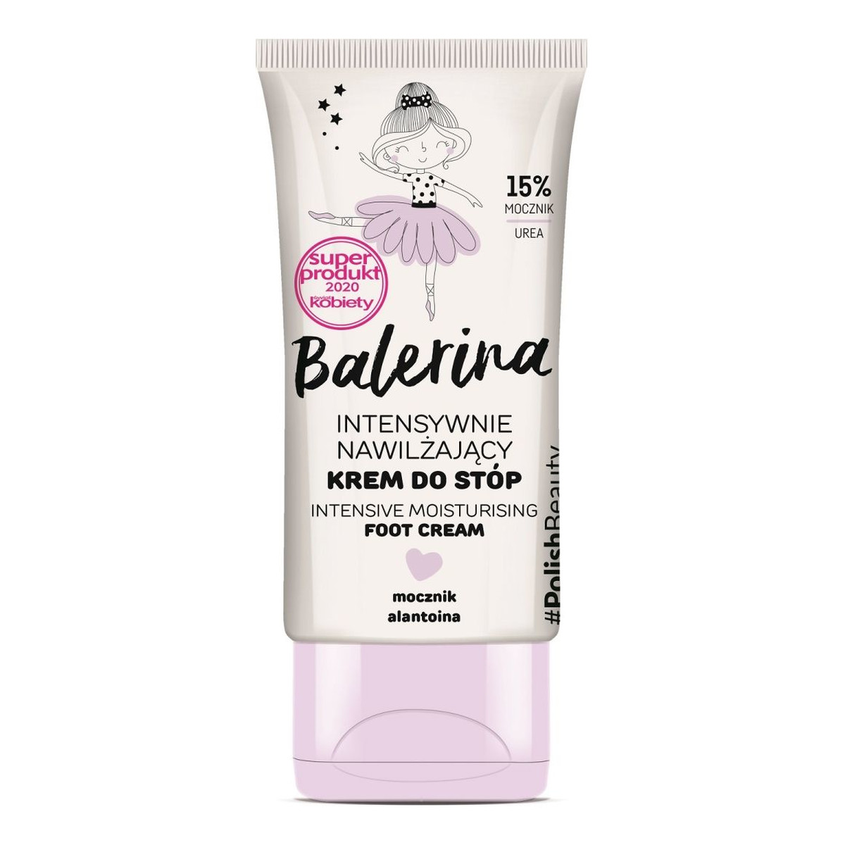 FlosLek Balerina Krem intensywnie nawilżający do nóg 50ml