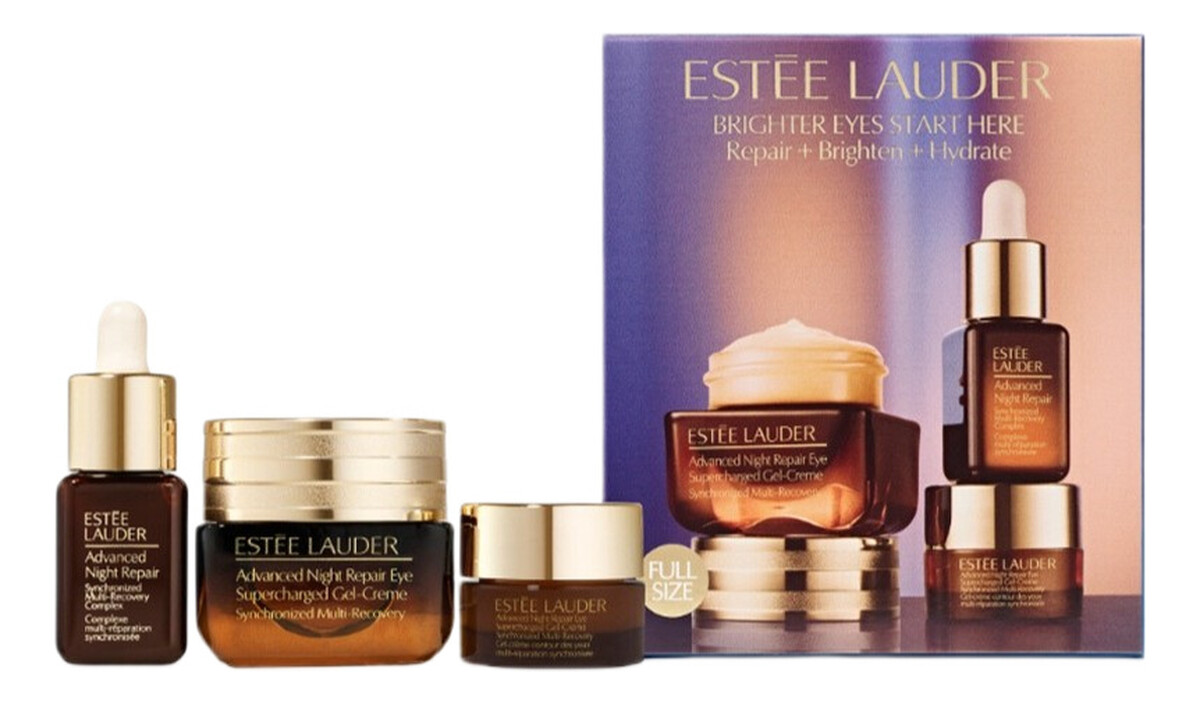 Zestaw krem-żel pod oczy 15ml + krem-żel pod oczy 5ml + przeciwzmarszczkowe serum do twarzy 7ml