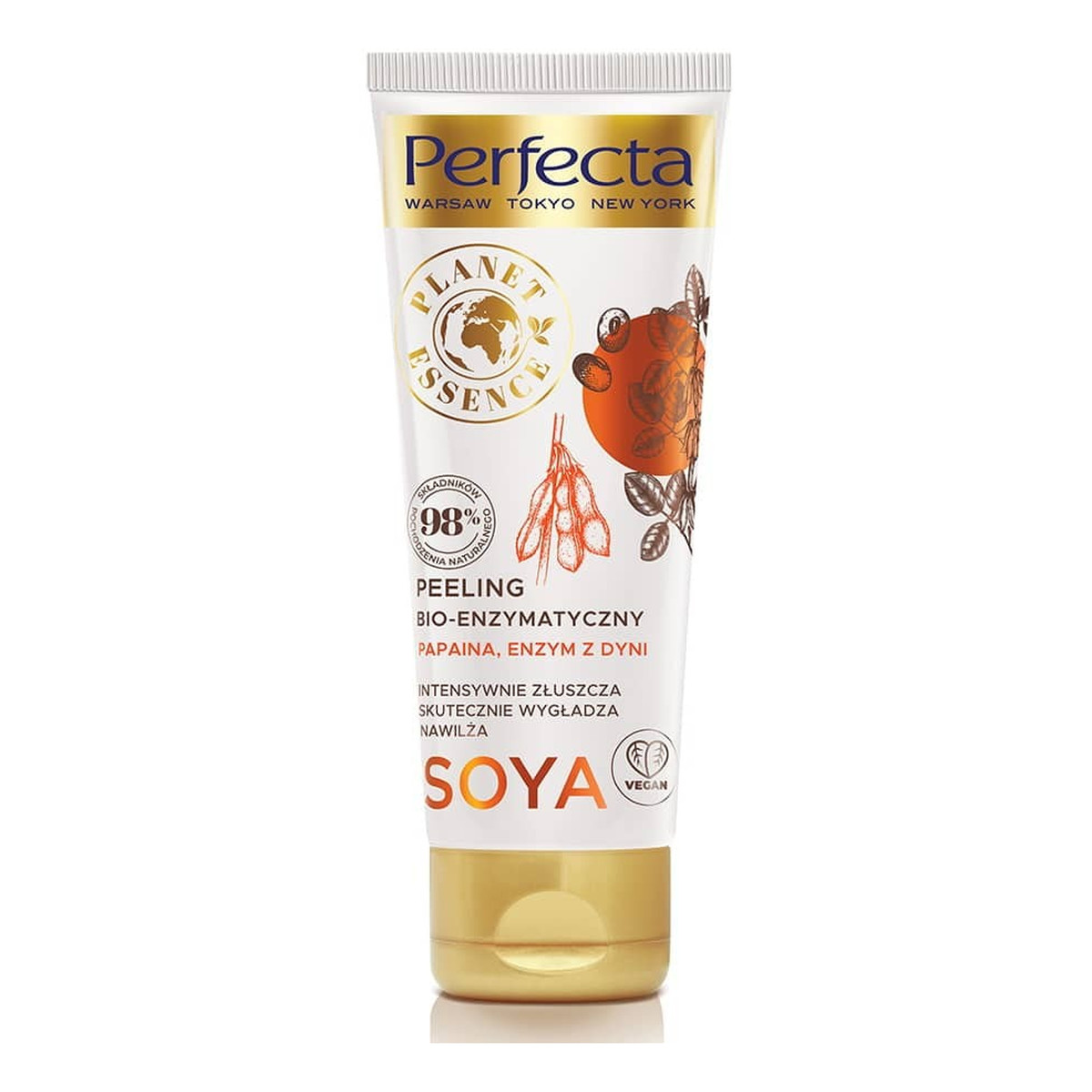 Perfecta Planet Essence Peeling Bio-enzymatyczny do twarzy - Soya 75ml