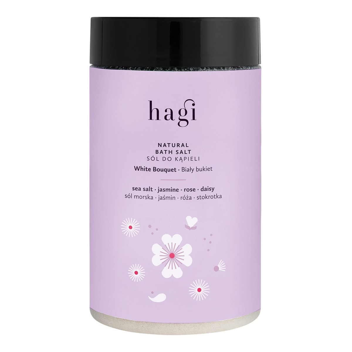 Hagi Sól do kąpieli biały bukiet 480g