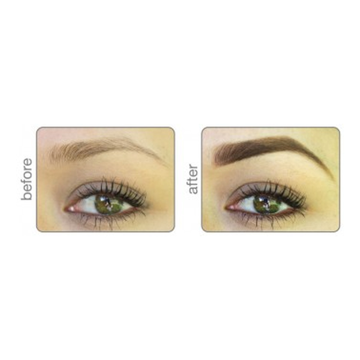 the Balm Brow Pow Dark Brown Eyebrow Powder Paleta do makijażu brwi