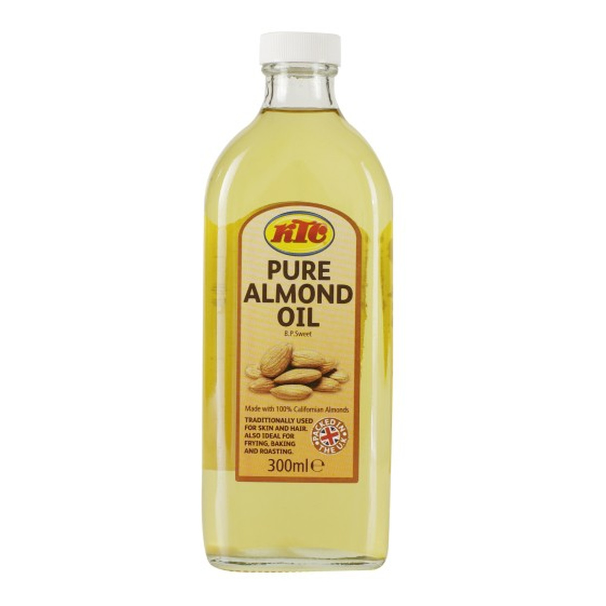 KTC Oil Naturalny Czysty Olej Migdałowy Almond Oil 300ml