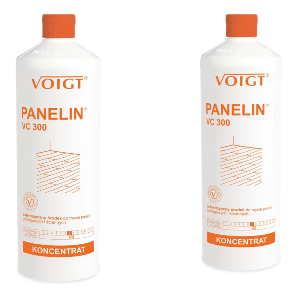 Voigt Panelin Antystatyczny środek do mycia paneli podłogowych i ściennych VC300 2x1L