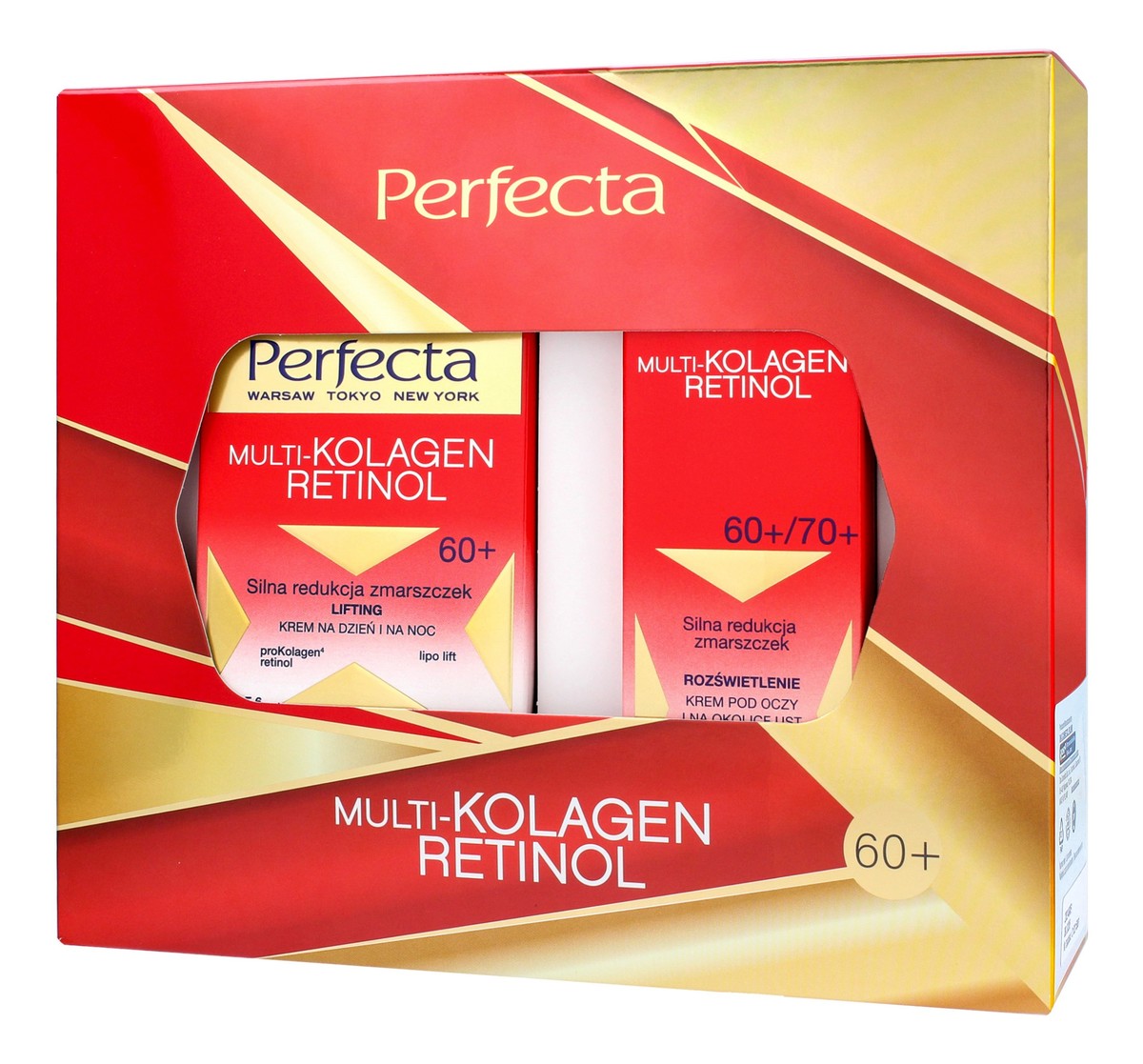 Zestaw Prezentowy Multikolagen Retinol Krem do twarzy + Krem pod oczy