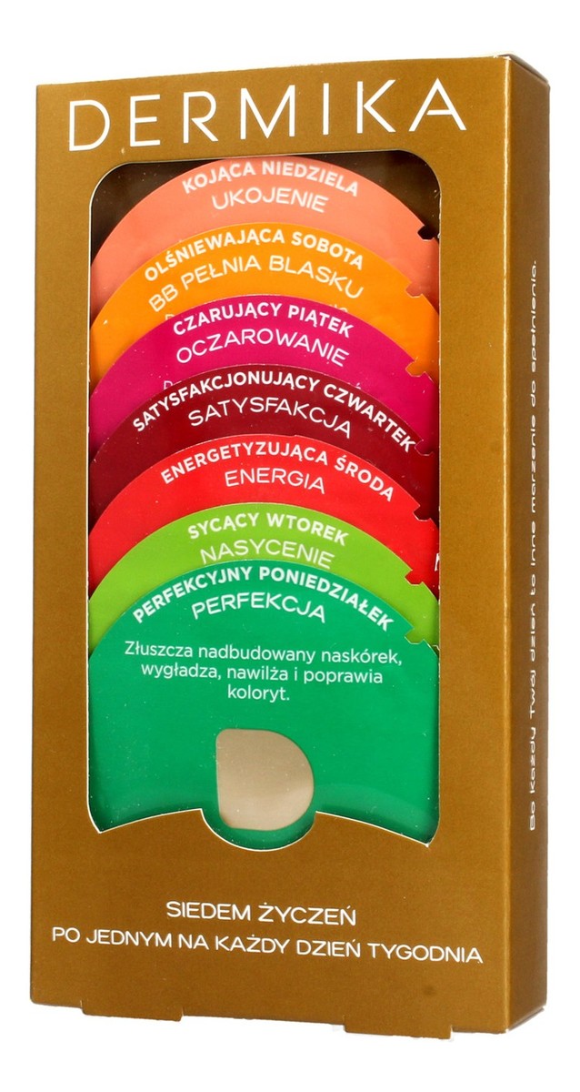 Maseczki na Każdy Dzień Tygodnia "Siedem Życzeń" 1op (7x3ml)