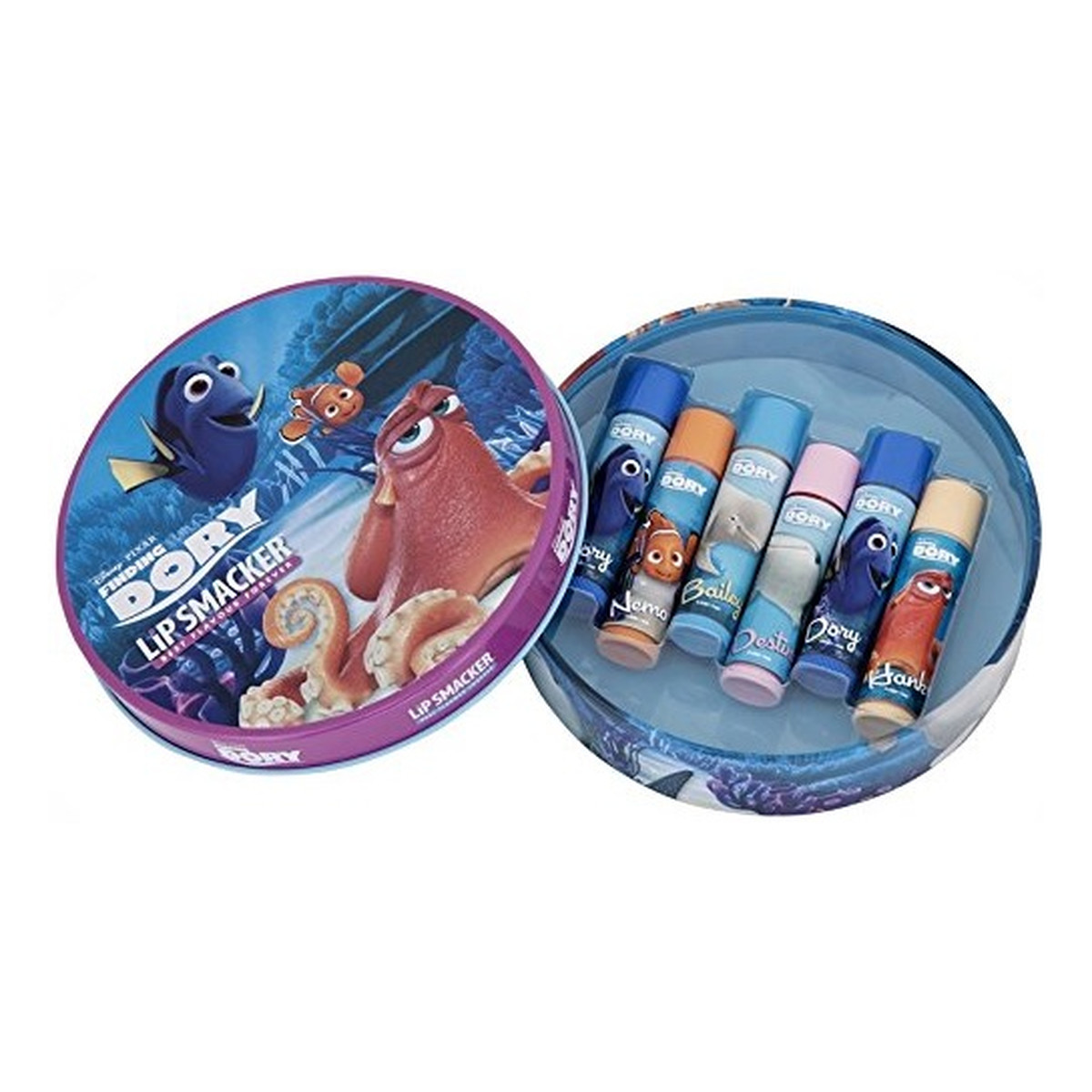 Lip Smacker Flavoured Lip Balm Collection błyszczyki do ust Disney Finding Dory 6x4g 24g