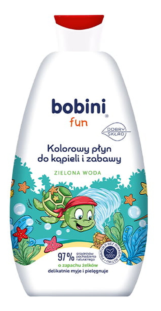 Fun kolorowy płyn do kapieli i zabawy zielona woda