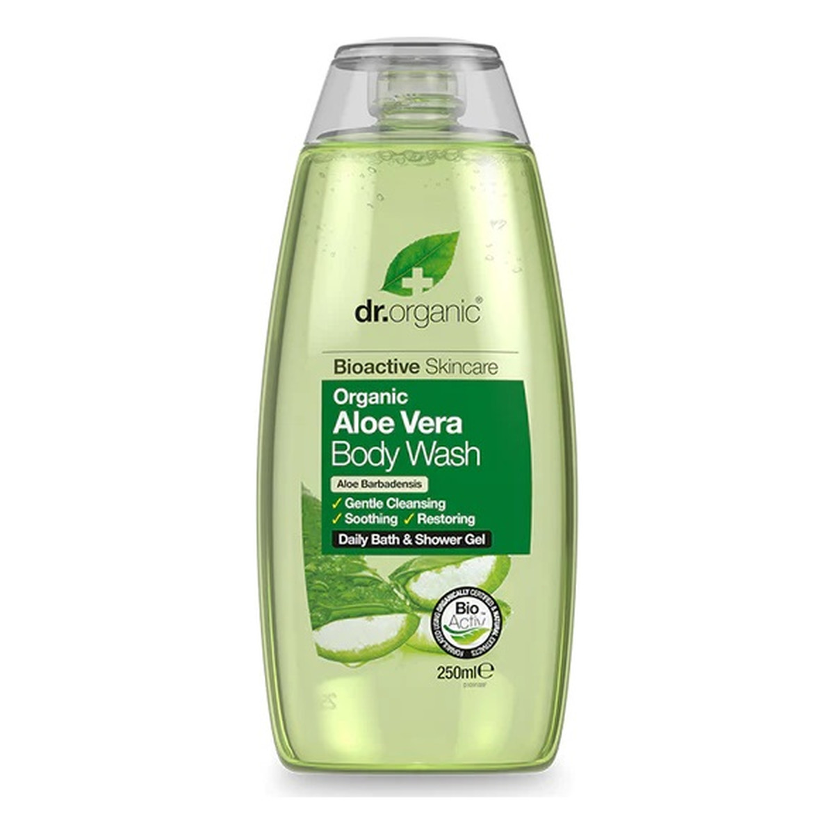 Dr.Organic Aloe vera body wash płyn do mycia ciała z aloesem 250ml