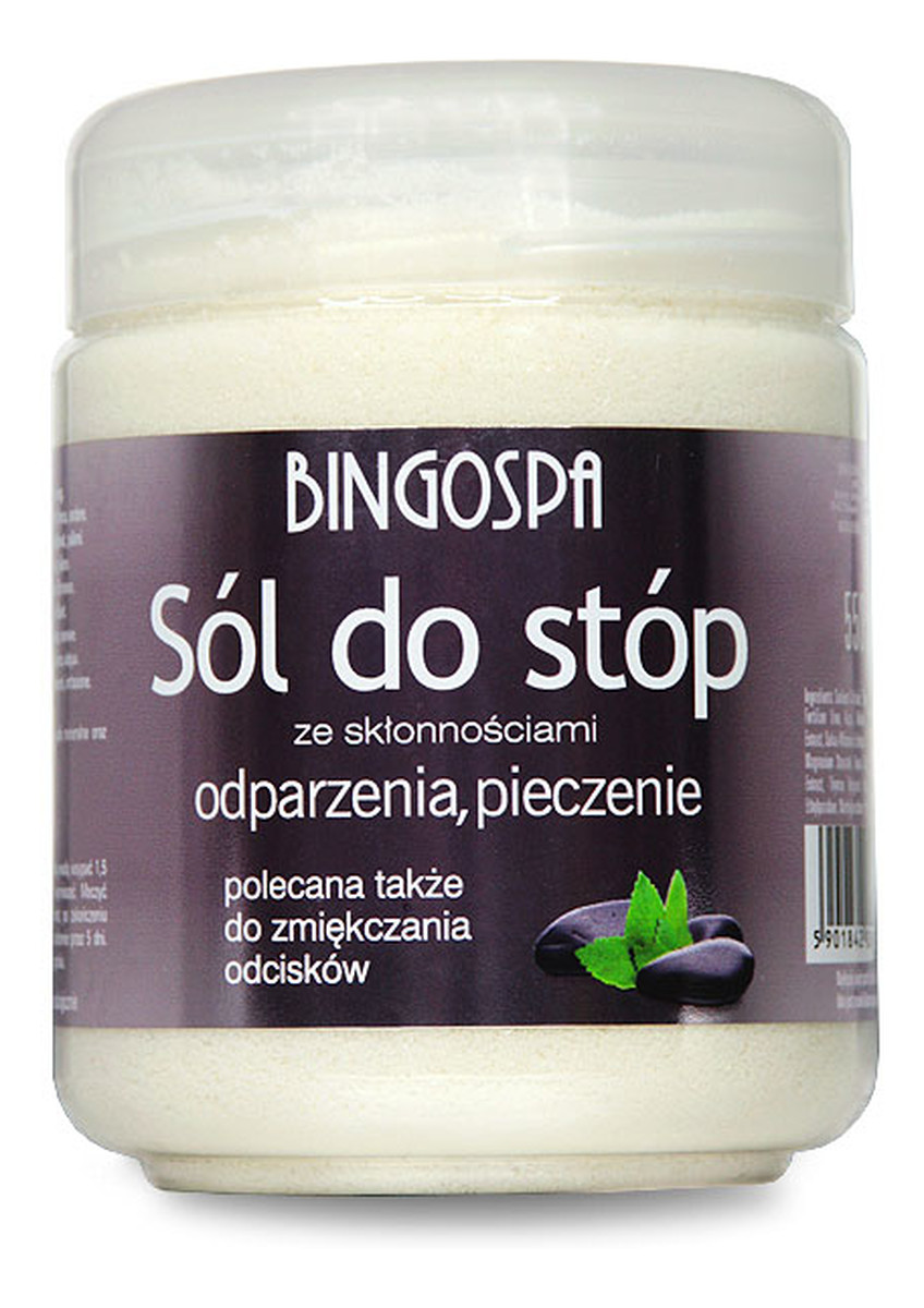 Sól do stóp ze skłonnościami do odparzenia i pieczenie