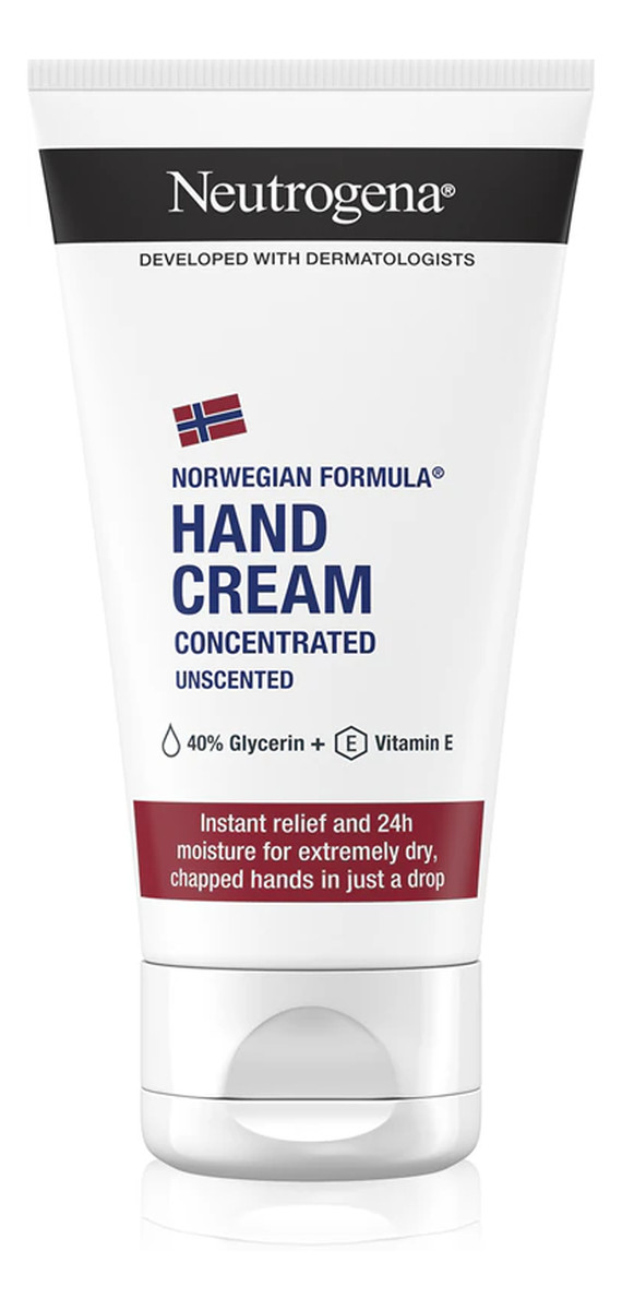 Skoncentrowany bezzapachowy Krem do rąk