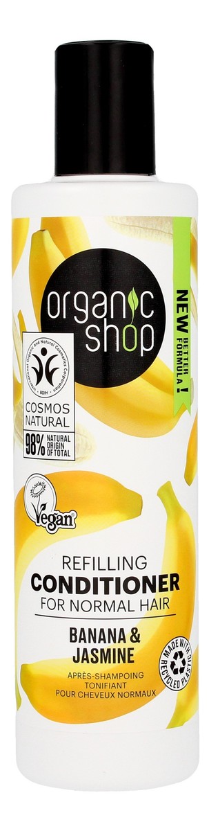 Odżywka do włosów normalnych Rewitalizująca Banan & Jaśmin