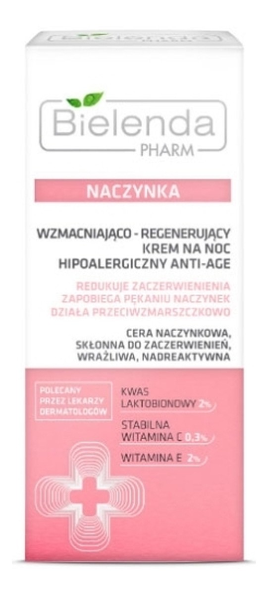 Wzmacniająco – Regenerujący Krem Na Noc