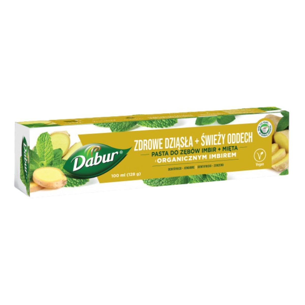Dabur Pasta do zębów Dabur z Organicznym Imbirem i Mięta 100ml