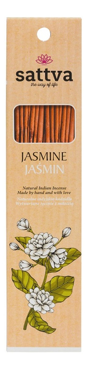 Naturalne indyjskie kadzidełko Jasmine - Jaśmin 15 szt.