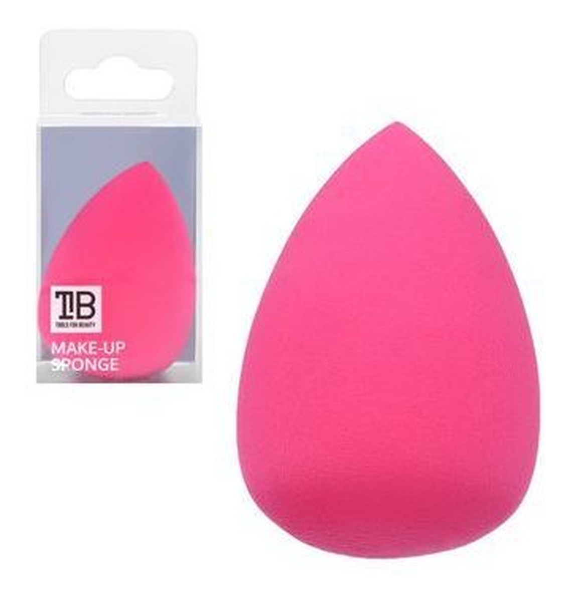 Makeup Sponge Water Drop Pink Gąbeczka do makijażu 40X60 mm