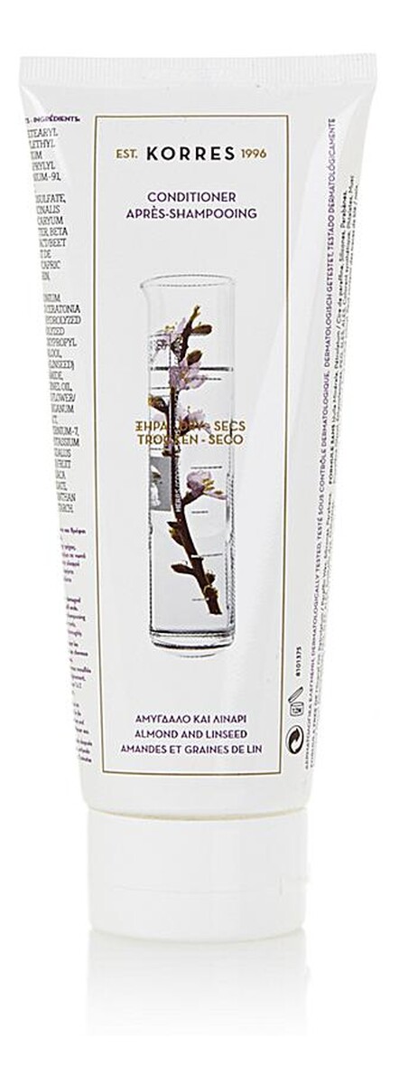 Nourishing conditioner odżywka z wyciągiem z migdałów i olejem lnianym do włosów suchych i zniszczonych
