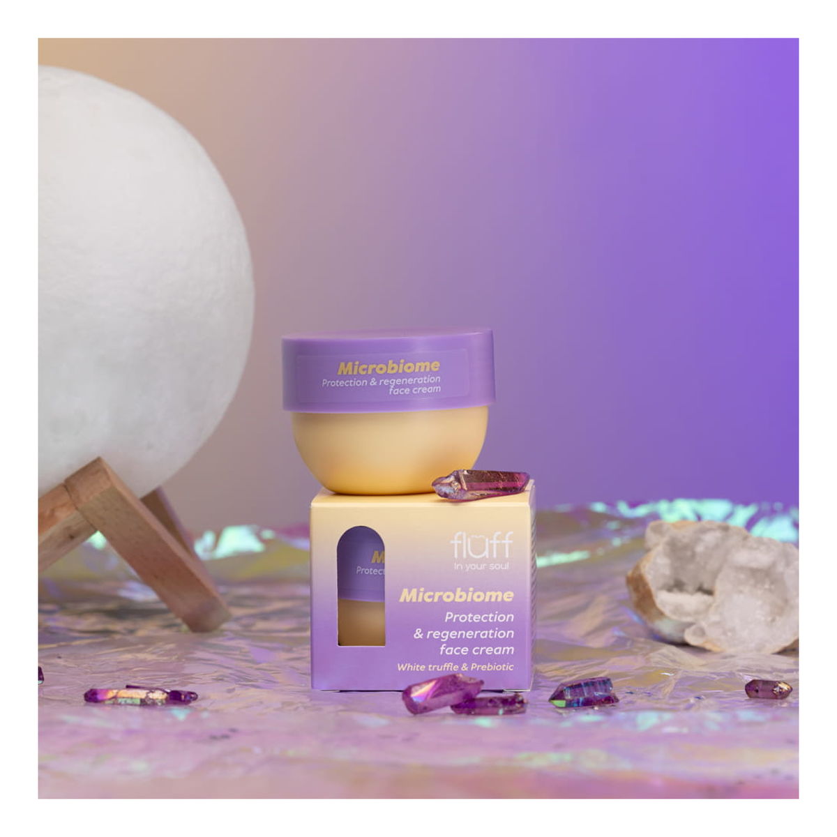 Fluff Krem ochronny z białą truflą i prebiotykami 50ml