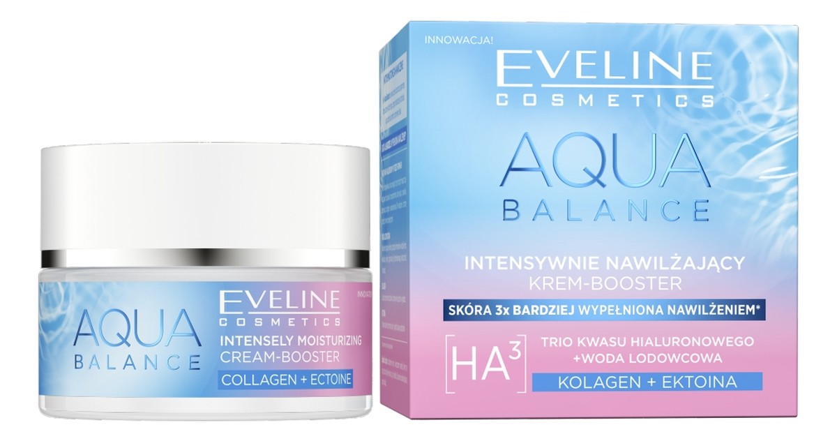 Aqua Balance Collagen + Ectoine krem intensywnie nawilżający z efektem rozjaśniającym