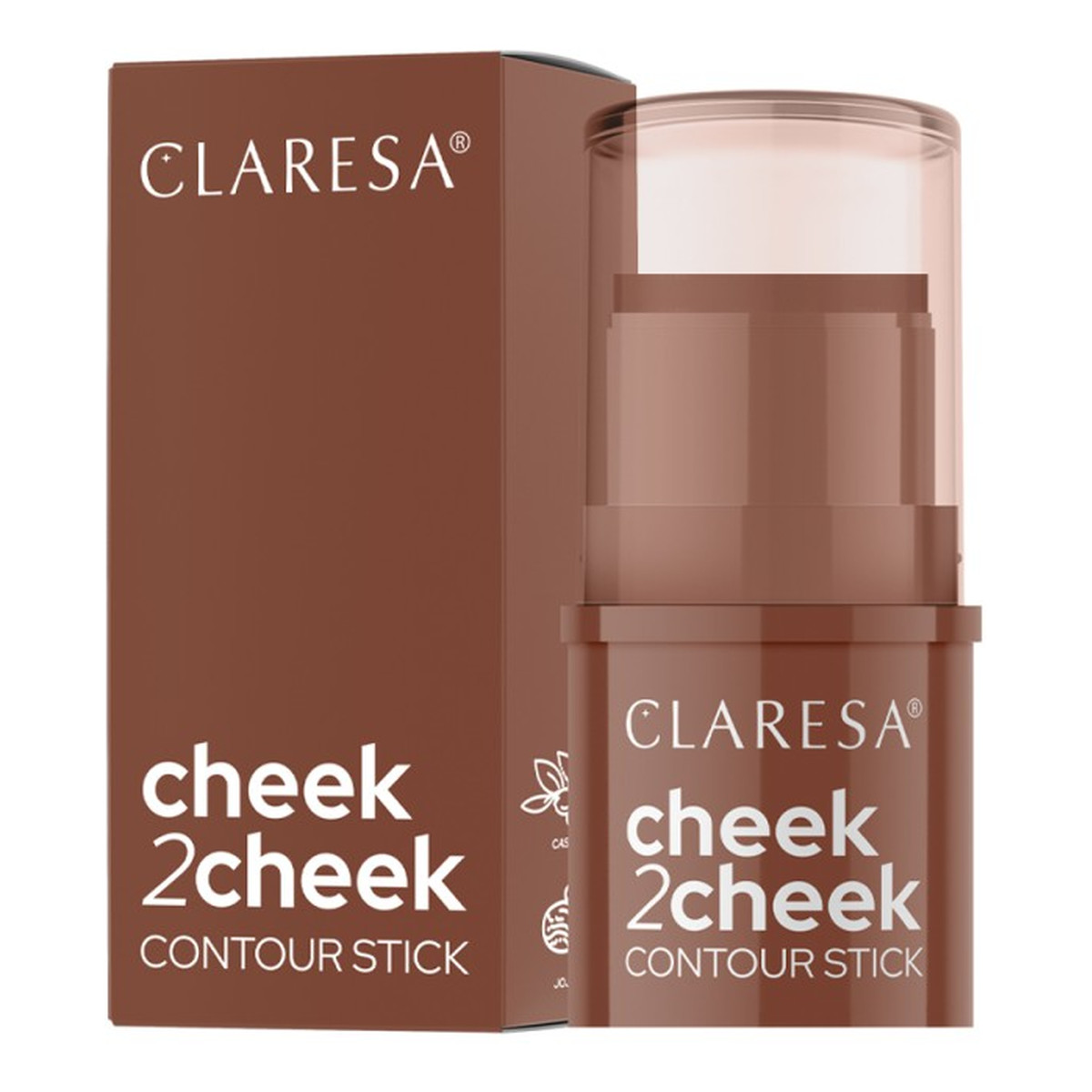 Claresa Cheek 2 Cheek Kremowy Bronzer w Sztyfcie Stick 6g