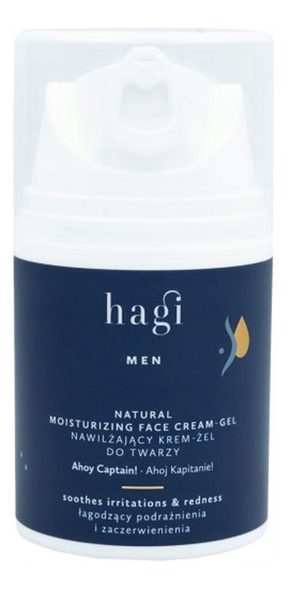 Nawilżający krem żel do twarzy dla mężczyzn
