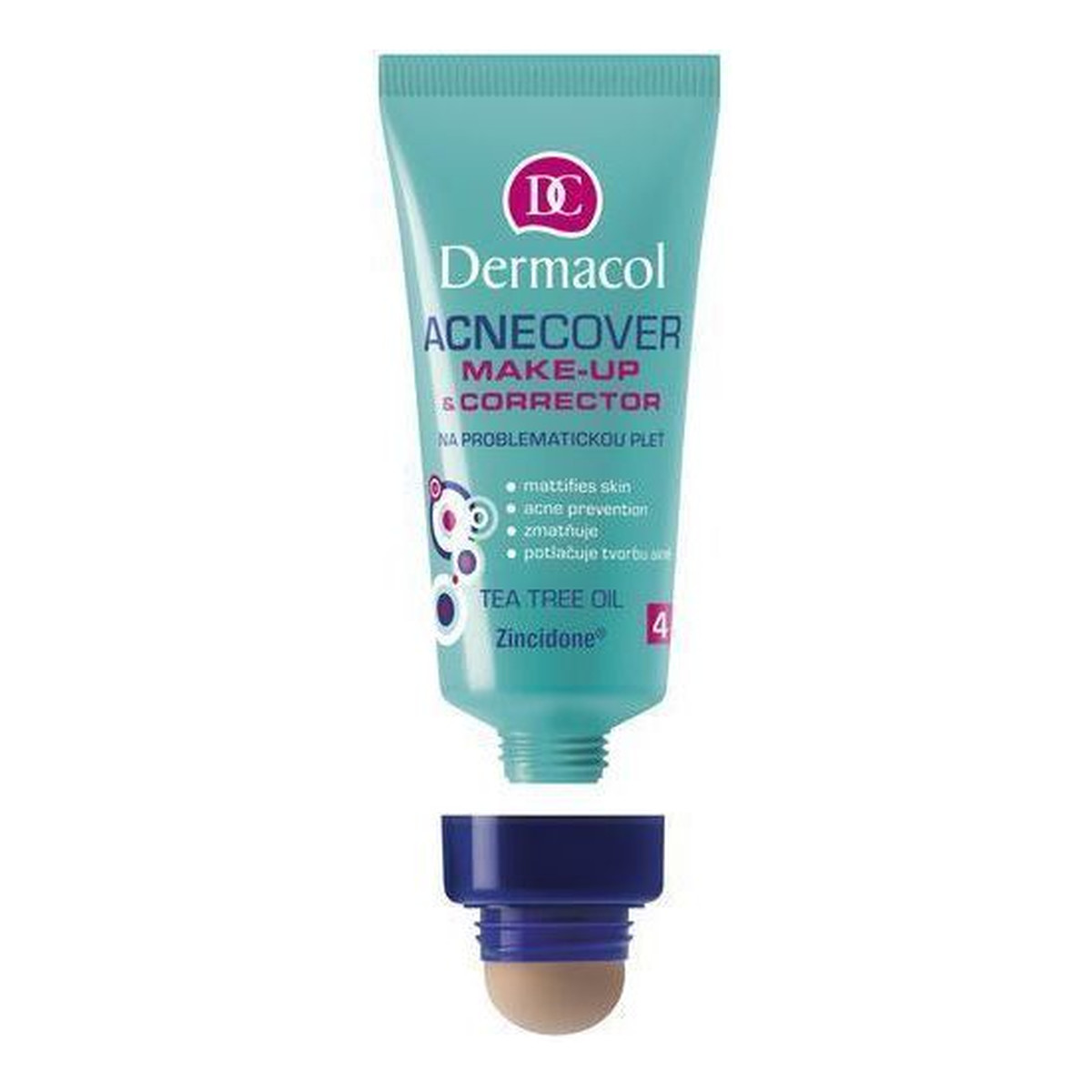 Dermacol Acnecover Make-up With Corrector Podkład z korektorem do cery trądzikowej 30ml