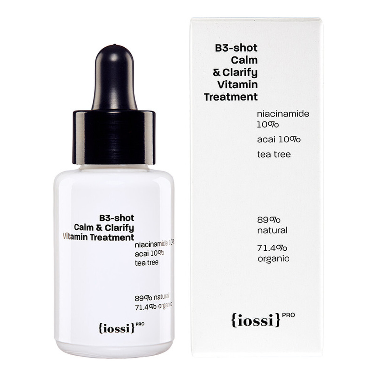 Iossi B3-shot calm & clarify vitamin treatment skoncentrowane serum z niacynamidem 30ml