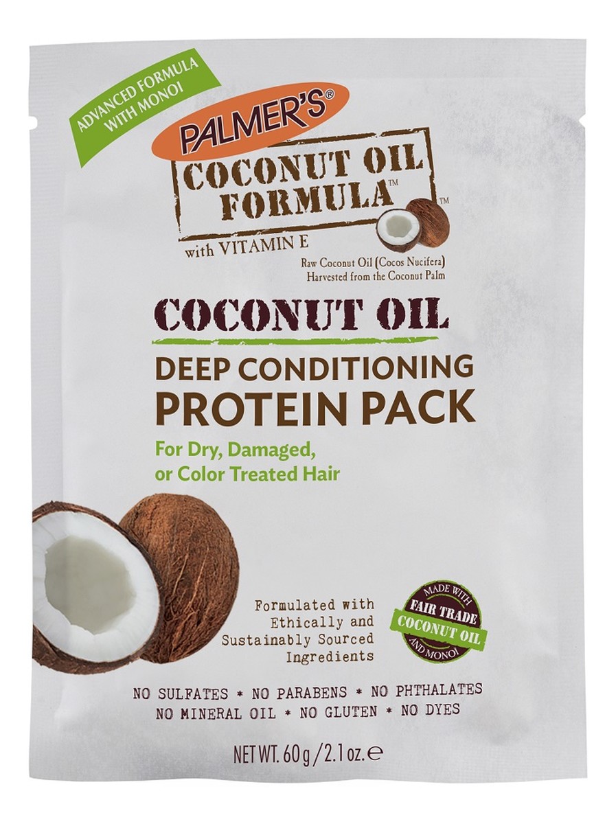 Deep Conditioner Protein Pack kuracja proteinowa do włosów z olejkiem kokosowym