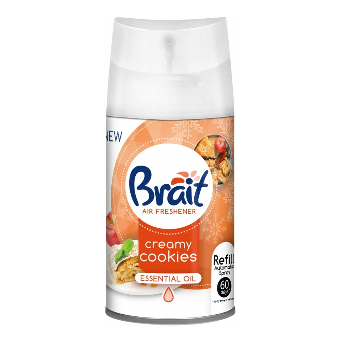 Brait Air Freshener Odświeżacz automatyczny - zapas Creamy Cookies 250ml