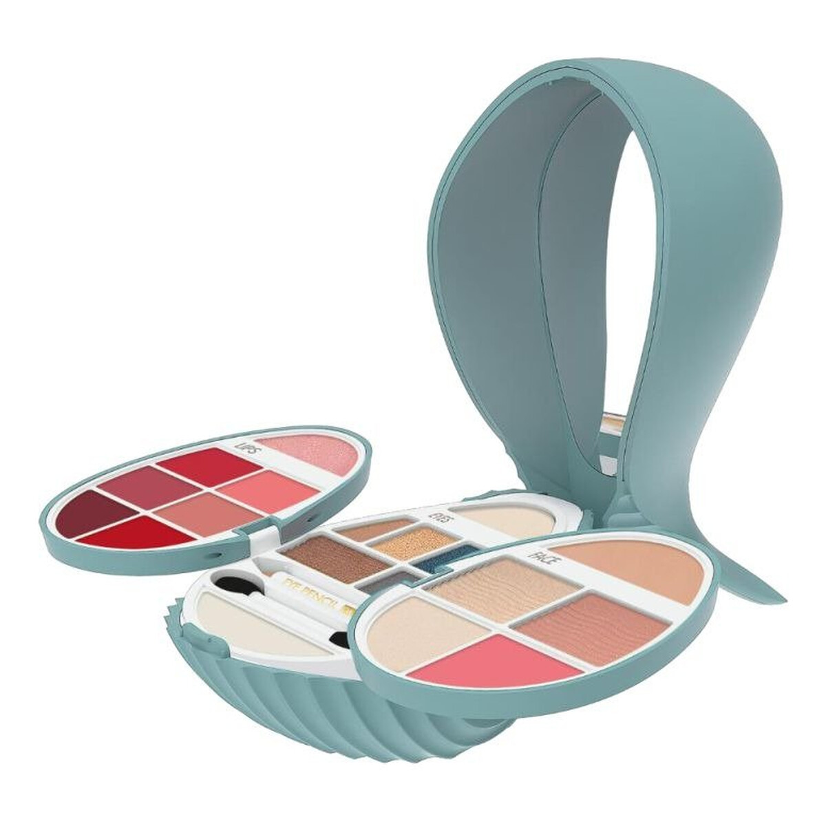 Pupa Milano Whale 4 zestaw do makijażu Blue Cold Shades 21g