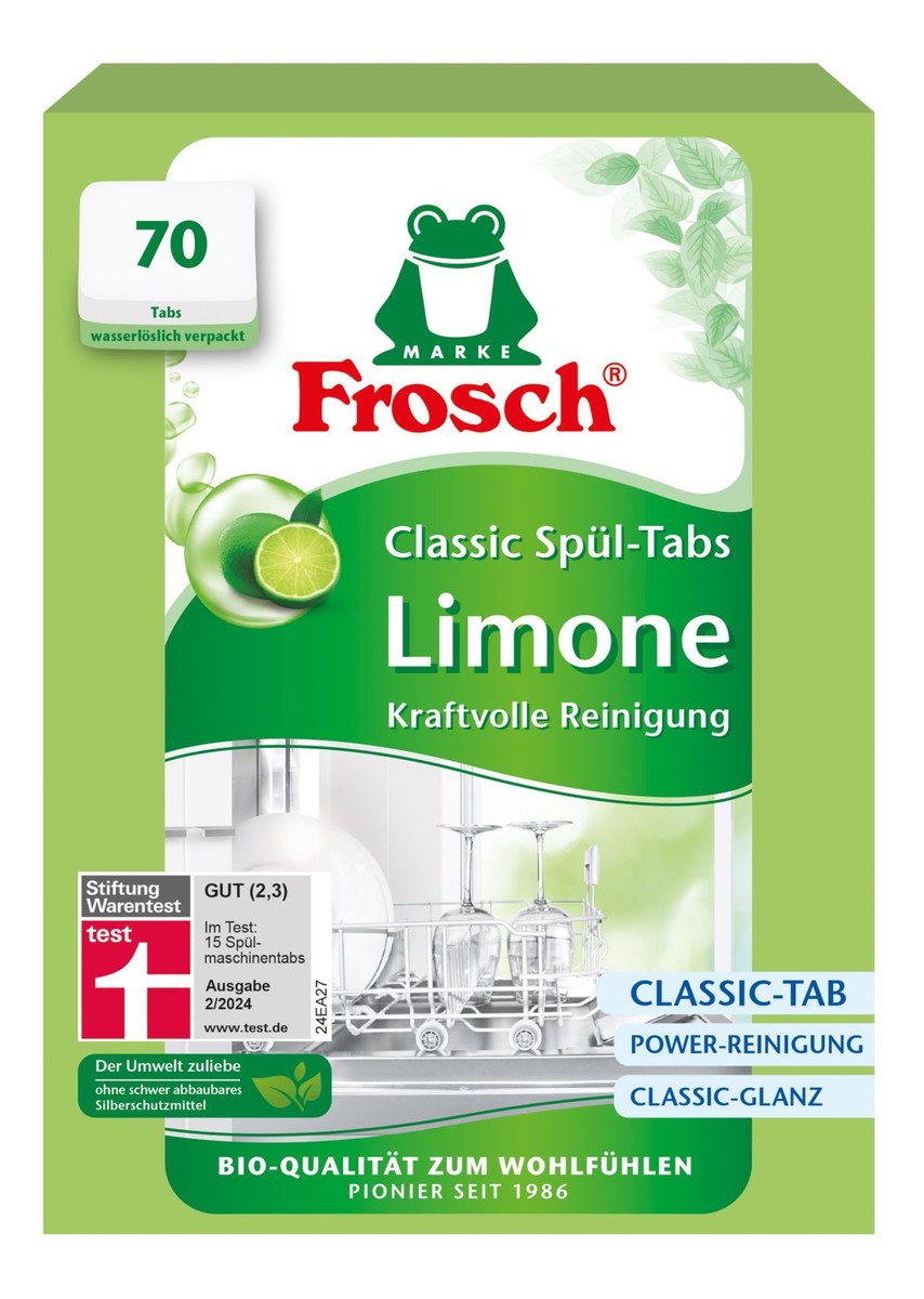 Tabletki do zmywarki Limonka 70szt.