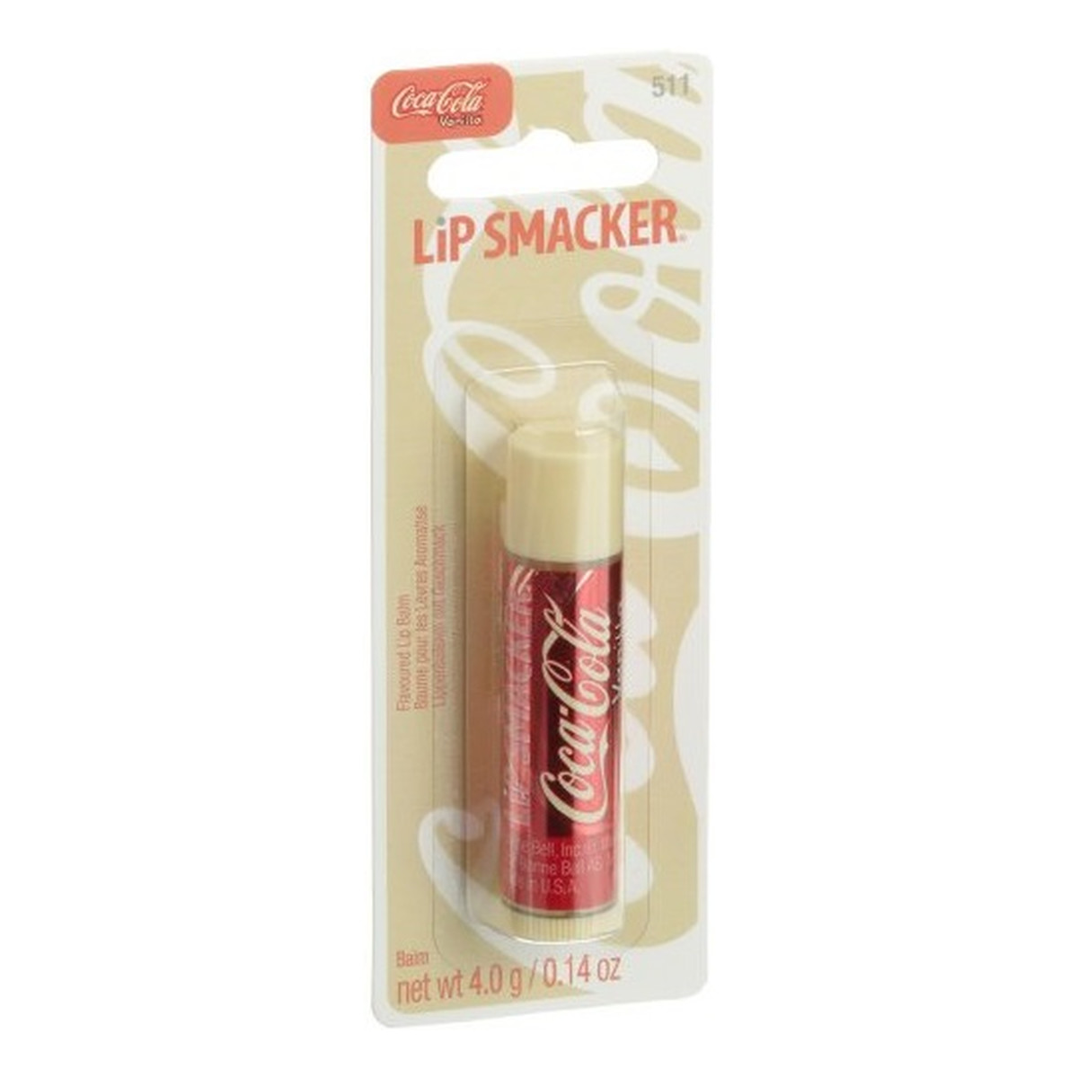 Lip Smacker Flavoured Lip Balm błyszczyk do ust Coca-Cola Vanilla 4g