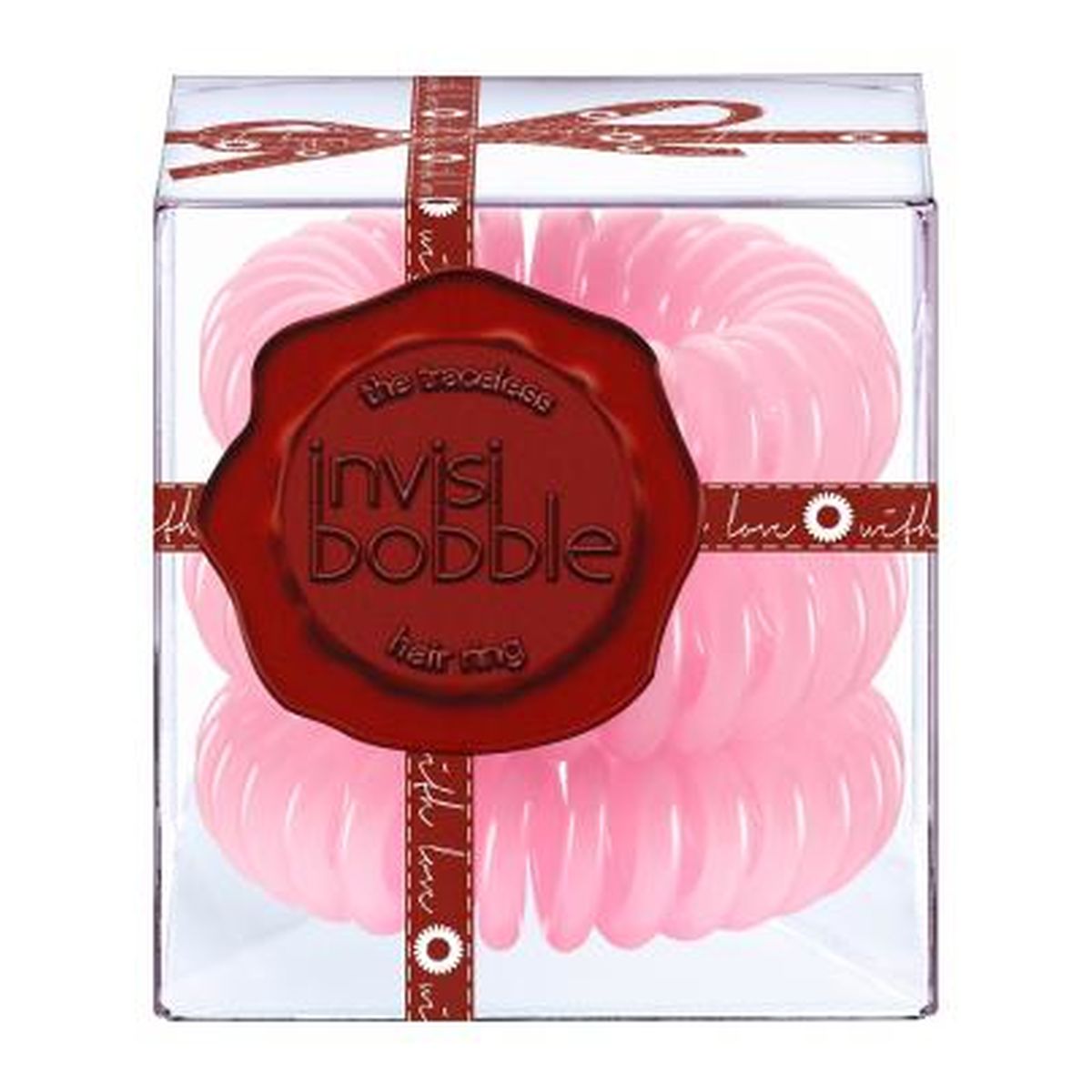 Invisibobble Candy Cane Pastelowe Różowe Gumki Do Włosów 3 szt.