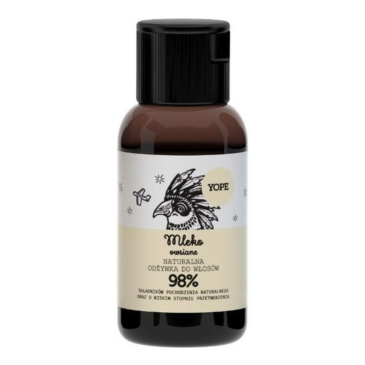 Yope Mleko Owsiane Mini Naturalna Odżywka do Włosów Normalnych 40ml