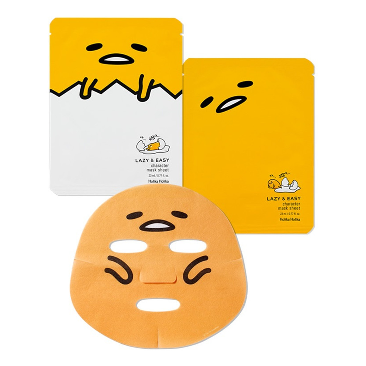Holika Holika Lazy&Easy Character Mask Sheet Gudetama Maseczka Do Twarzy