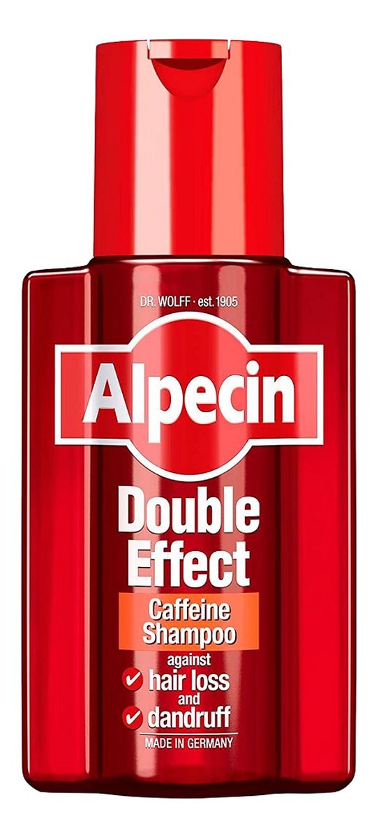 Double effect caffeine shampoo szampon kofeinowy o podwójnym działaniu