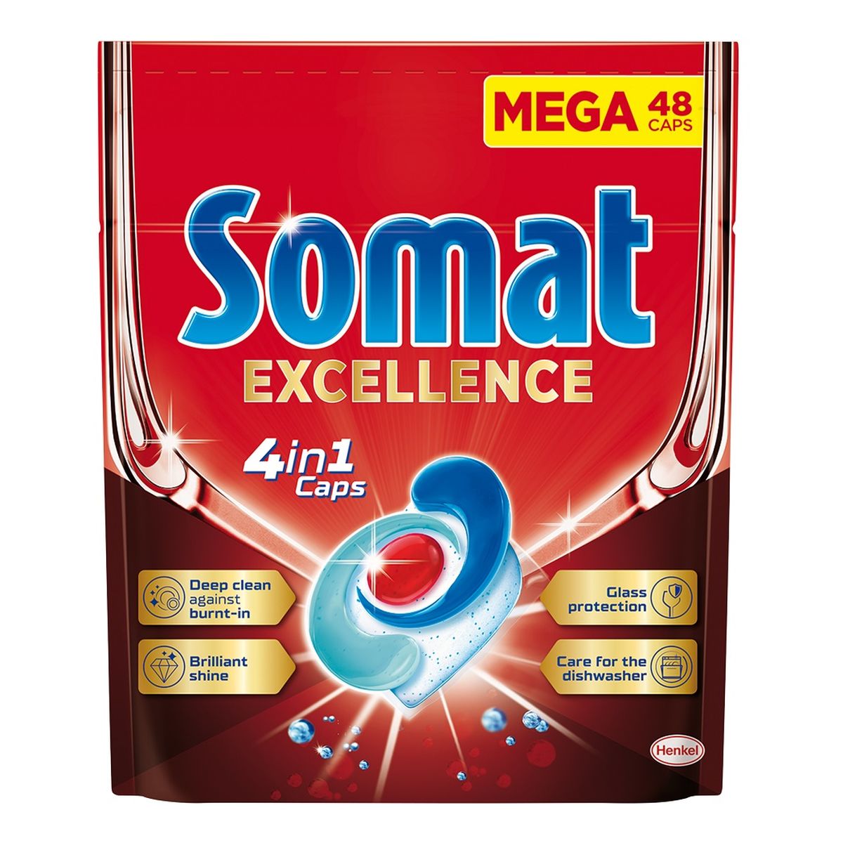Somat Excellence 4in1 kapsułki do zmywarki 48szt.