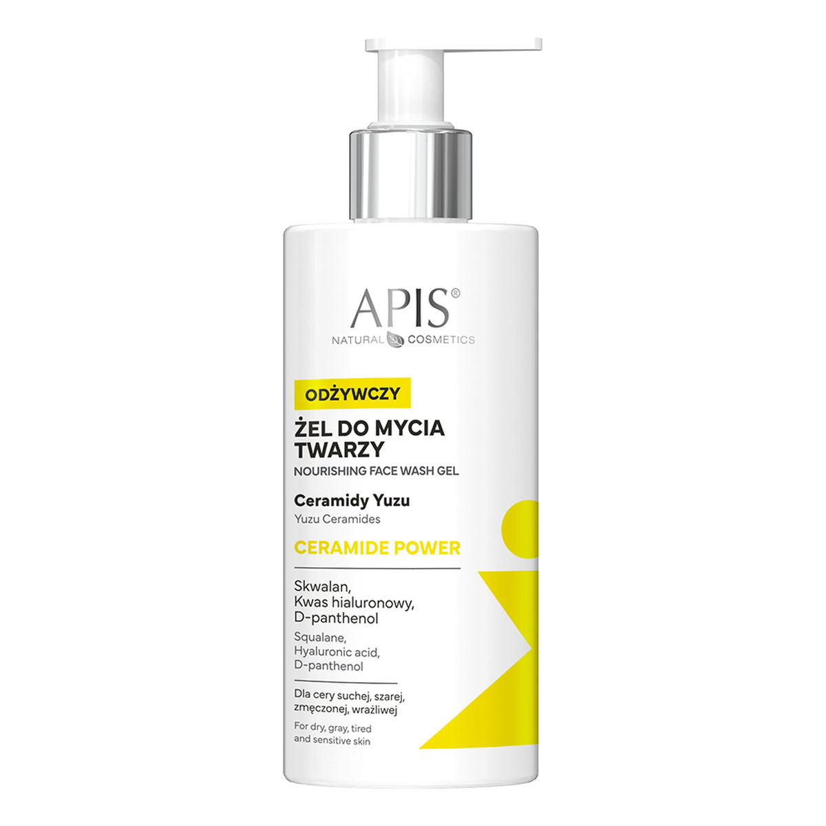 Apis Ceramide Power Odżywczy żel do mycia twarzy 300ml