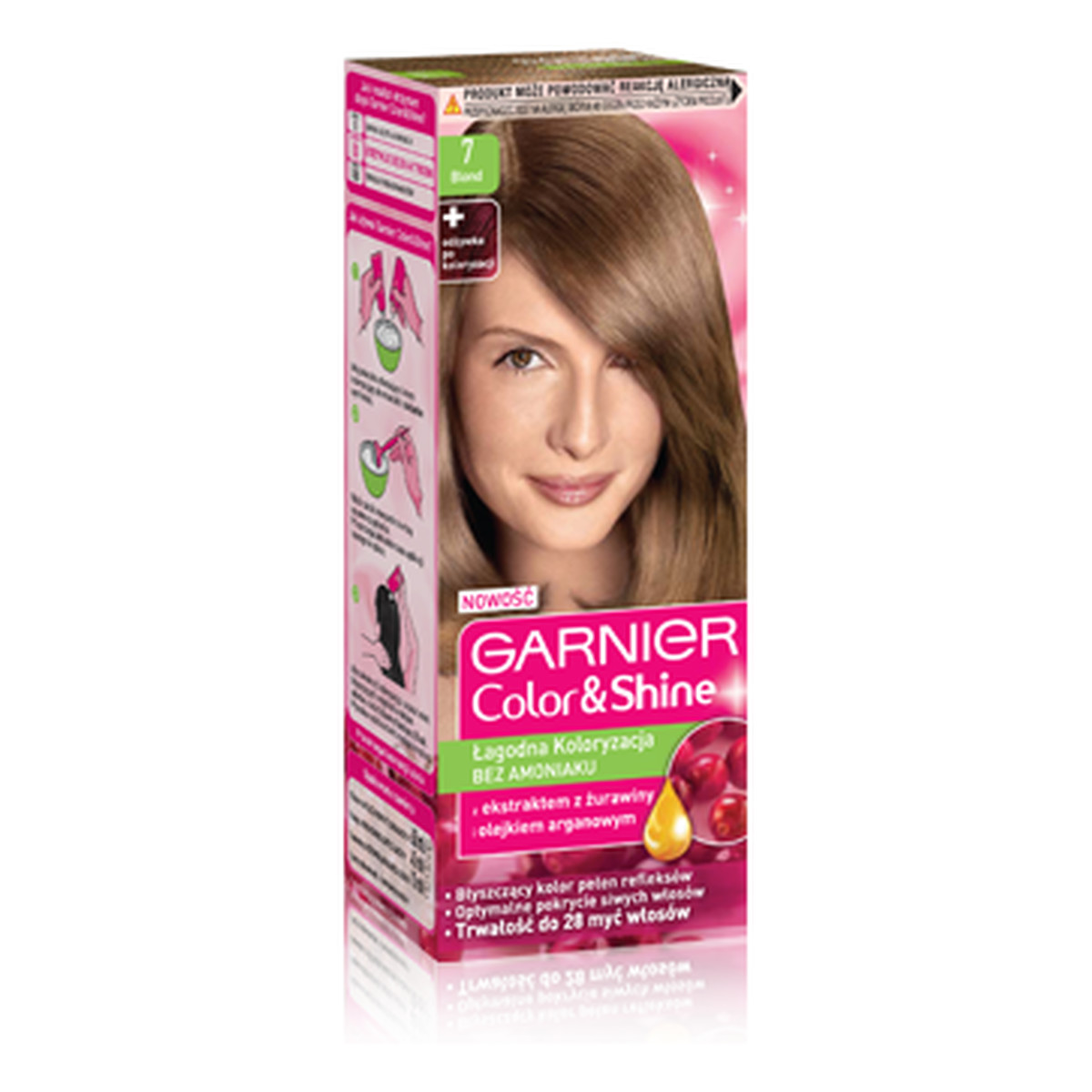 Garnier Color & Shine Farba Do Włosów Bez Amoniaku