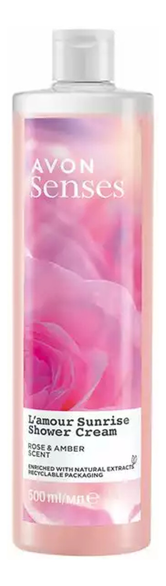 Romantic L'Amour Sunrise Żel pod prysznic Róża Irys i Bursztyn
