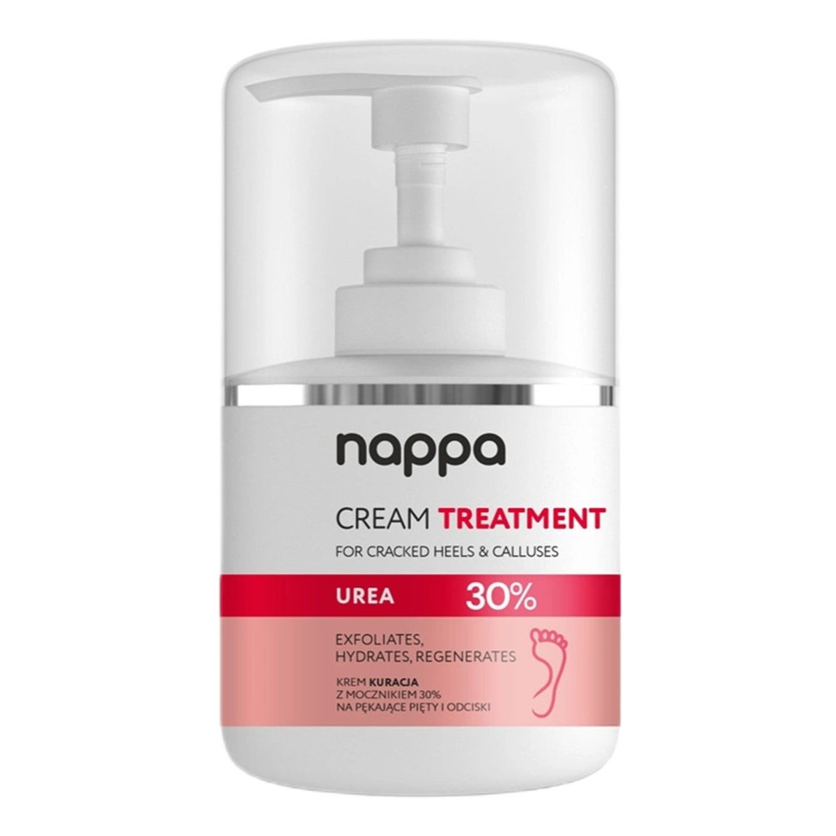 Silcare Nappa Cream Treatment Krem kuracja na pękające pięty i odciski z mocznikiem 30% 250ml