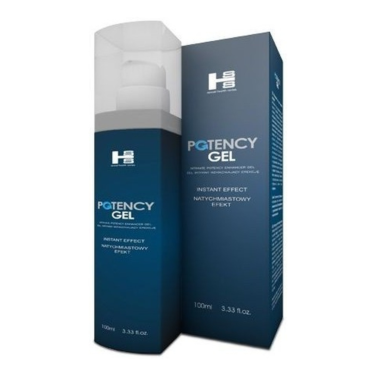 Sexual Health Series Potency Gel żel intymny natychmiastowo wzmacniający erekcję 100ml