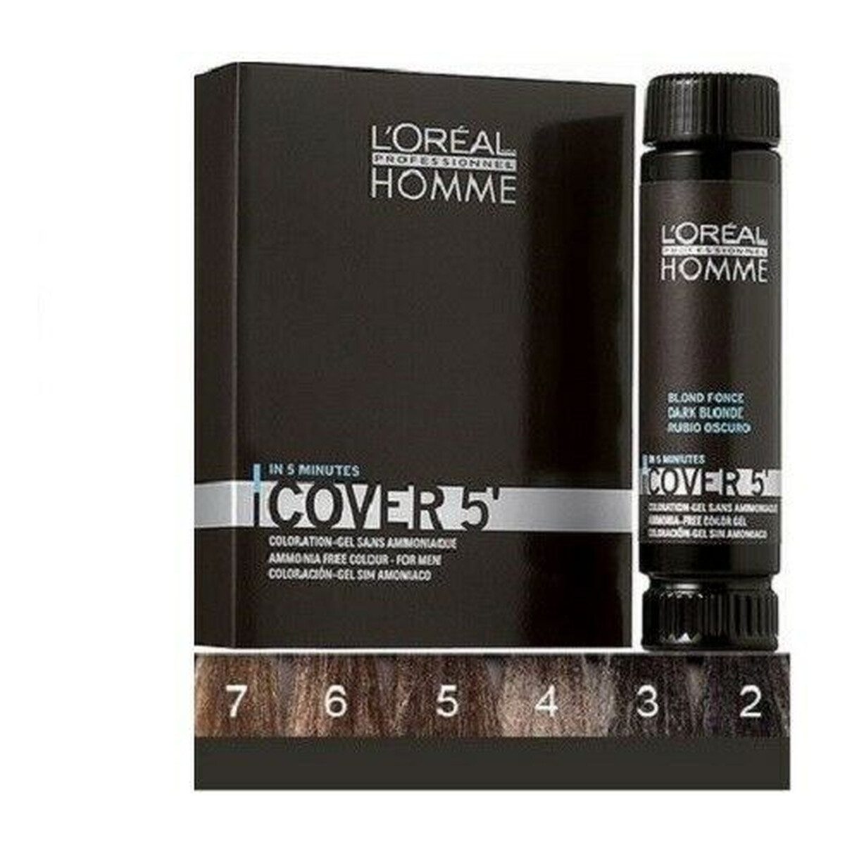 Loreal Cover 5 żel do koloryzacji włosów dla mężczyzn 3x50ml 150ml