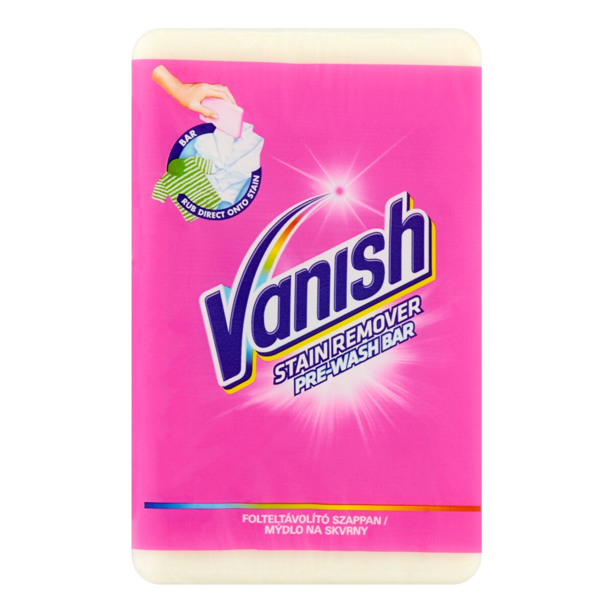 Vanish Stain Remover Pre-Wash Bar mydełko do odplamiania tkanin 250g