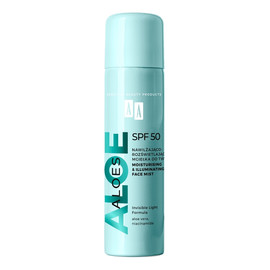 Mgiełka do twarzy nawilżająco rozświetlająca SPF50
