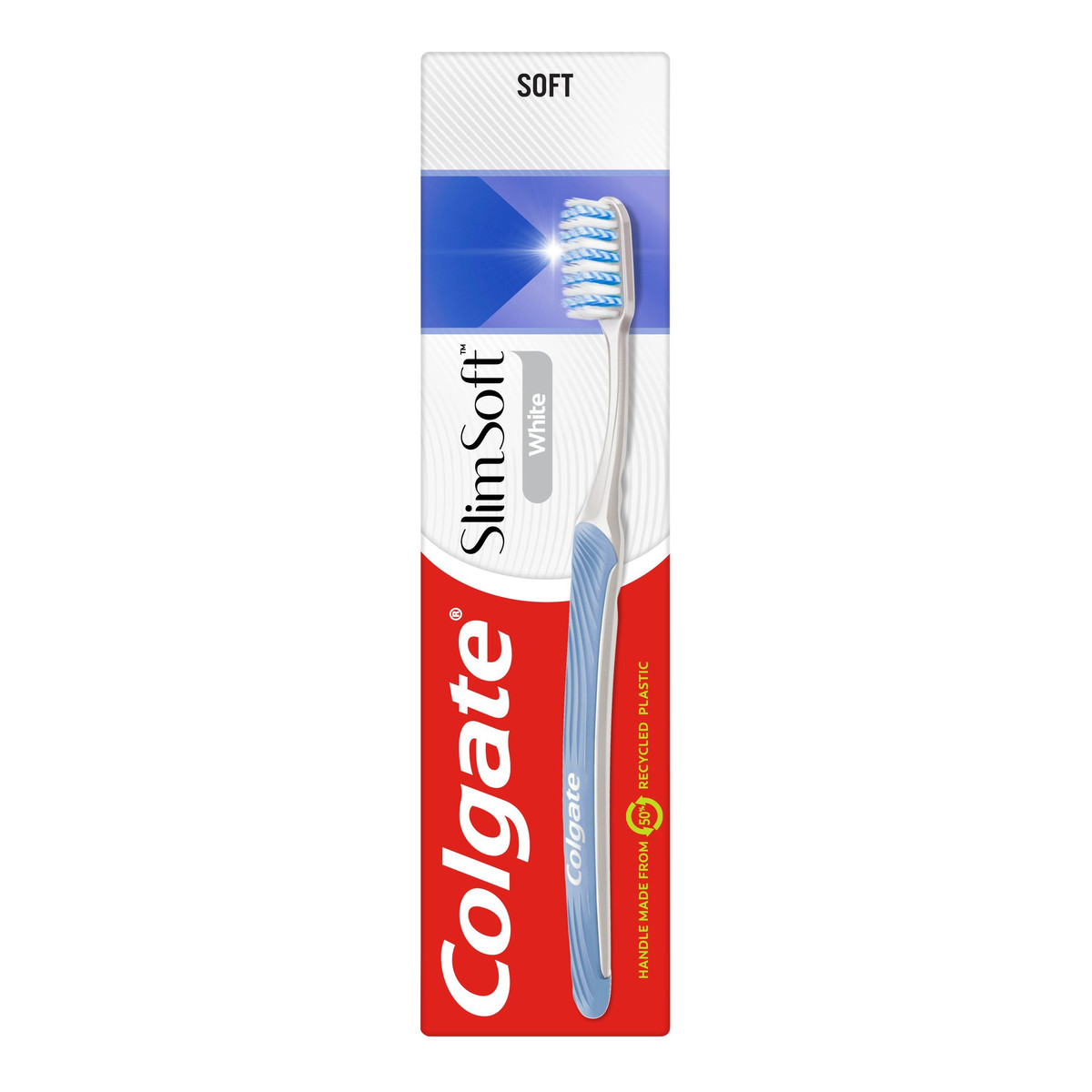 Colgate Szczoteczka do zębów slim soft white-soft