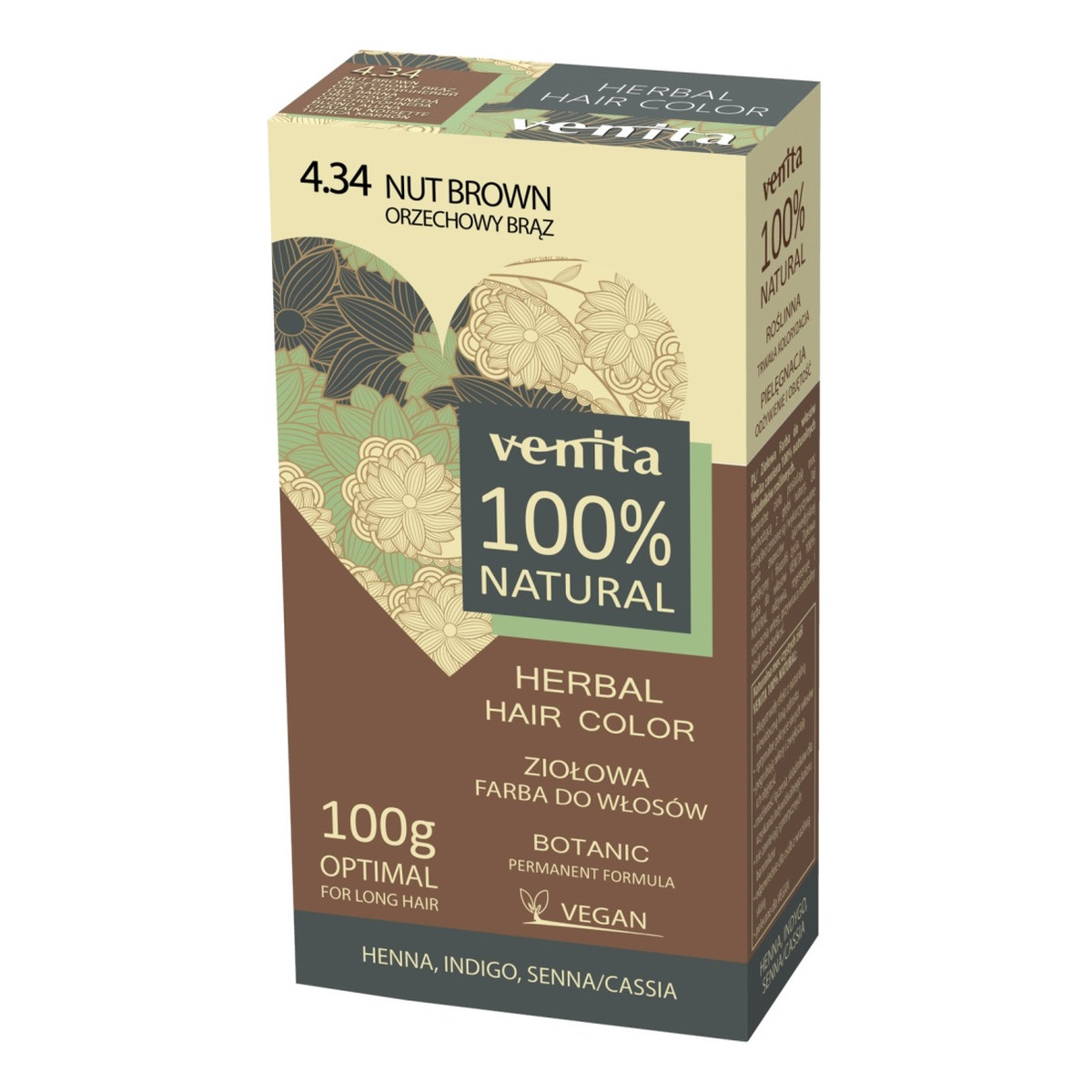 Venita Herbal Hair Color Ziołowa farba do włosów 100g