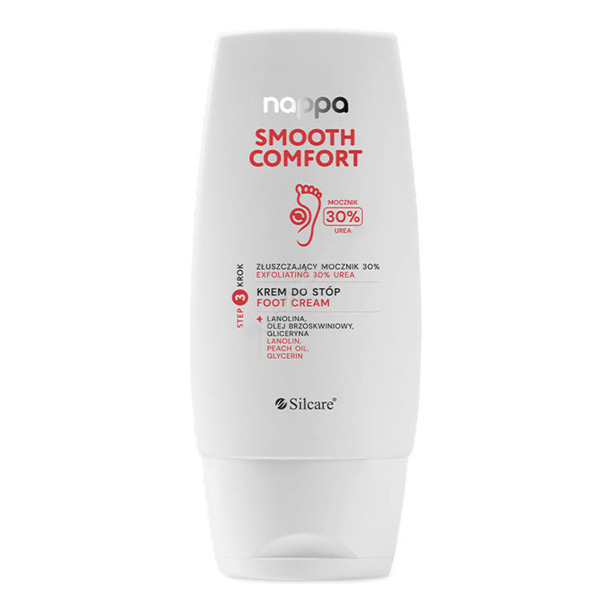 Silcare Nappa Cream Krem do stóp na pękające pięty z mocznikiem 30% 100ml