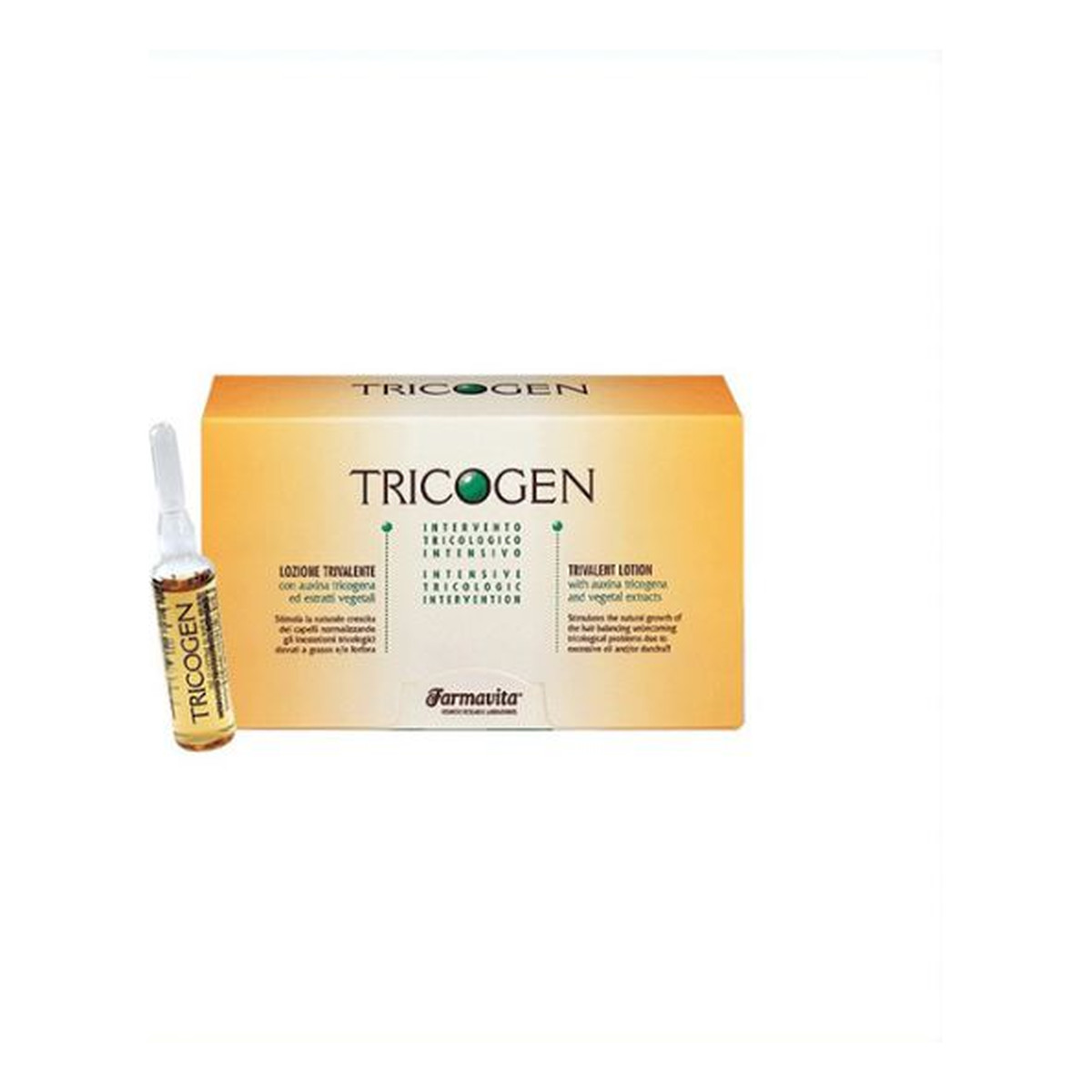 Farmavita Tricogen lotion kuracja przeciw wypadaniu włosów 12x 8ml