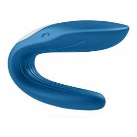 Double whale wibrator dla par blue
